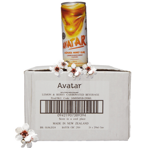 AVATAR MANUKA HONEY ELIXIR - LEMON AND MIXED BERRY FLAVOUR 250 ML, 24 COUNT CARTON