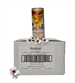AVATAR MANUKA HONEY ELIXIR - LEMON AND MIXED BERRY FLAVOUR 250 ML, 24 COUNT CARTON