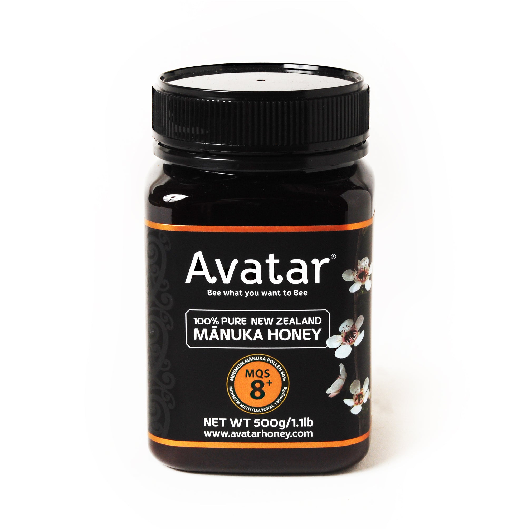 Manuka Honey MGO180 500g | MQS8+ (12 x 500g Carton)