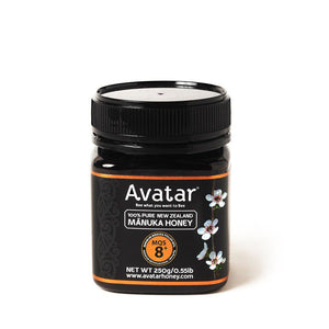 Manuka Honey 8+ 250g | Lab Certified MGO180+, >60% manuka pollen | 100% Pure NZ Honey