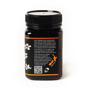 mgo manuka honey new zealand  100 MGO Lab Certified 5+ 100% Pure New Zealand Natural Honey 500g by Avatar Honey NZ 