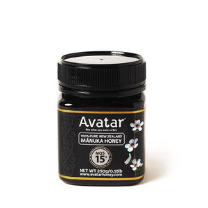 MANUKA HONEY 15+ 250G | LAB CERTIFIED MGO500+, MIN 75% MANUKA POLLEN. 
