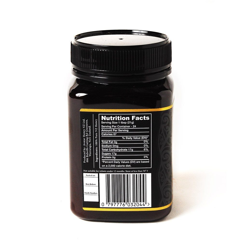 Manuka Honey 15+ MGO 500+ | 500g | Lab Certified 75% Manuka pollen count minimum