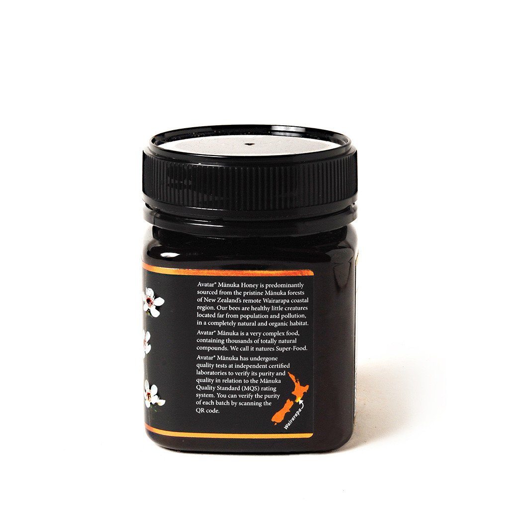 Manuka Honey MGO 100 Lab Certified 5+ 100% Pure New Zealand Natural Honey 250gm Manuka Honey Avatar Honey NZ 