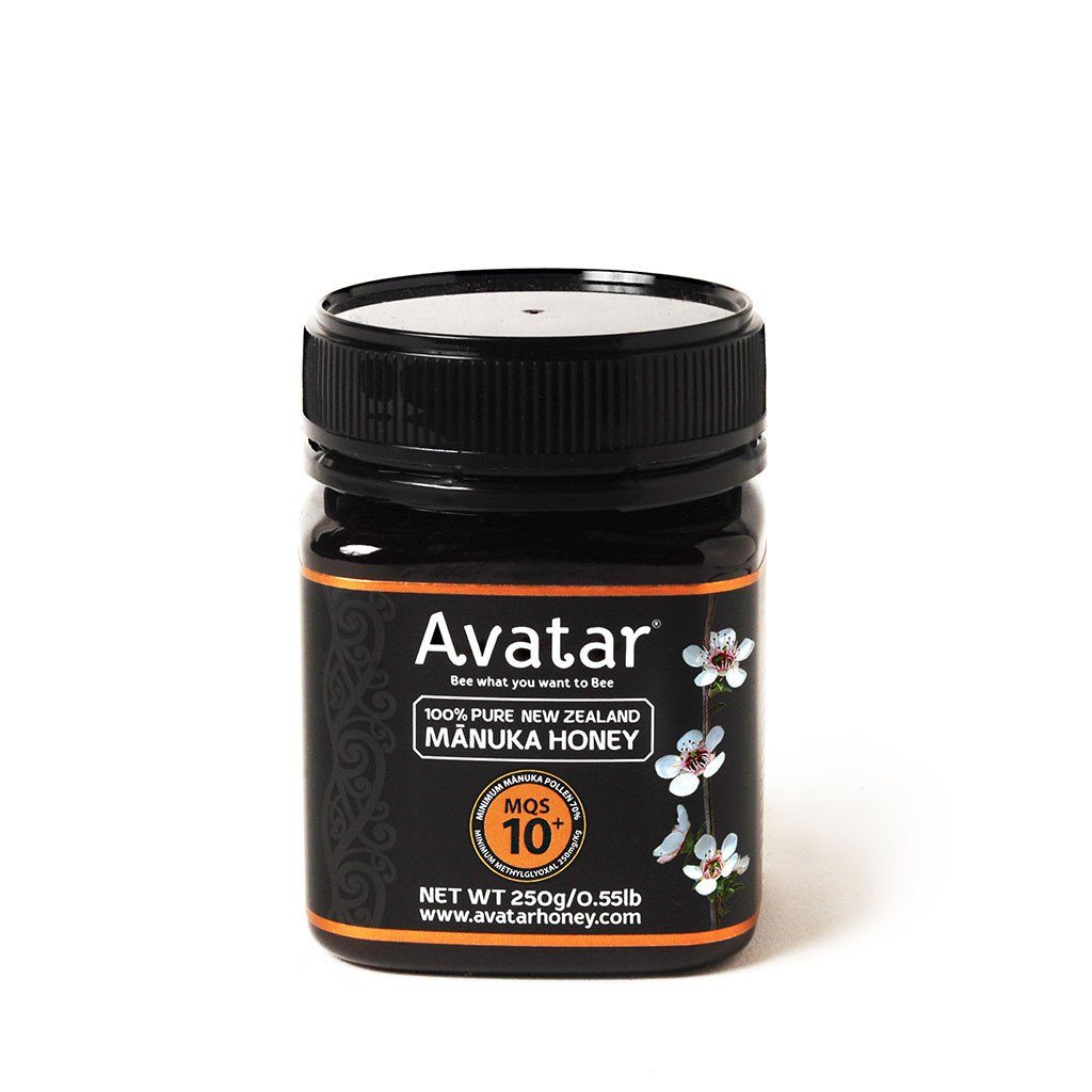 Monofloral Manuka Honey 10+ (MGO 250+) 250g.   min 75% manuka pollen count..