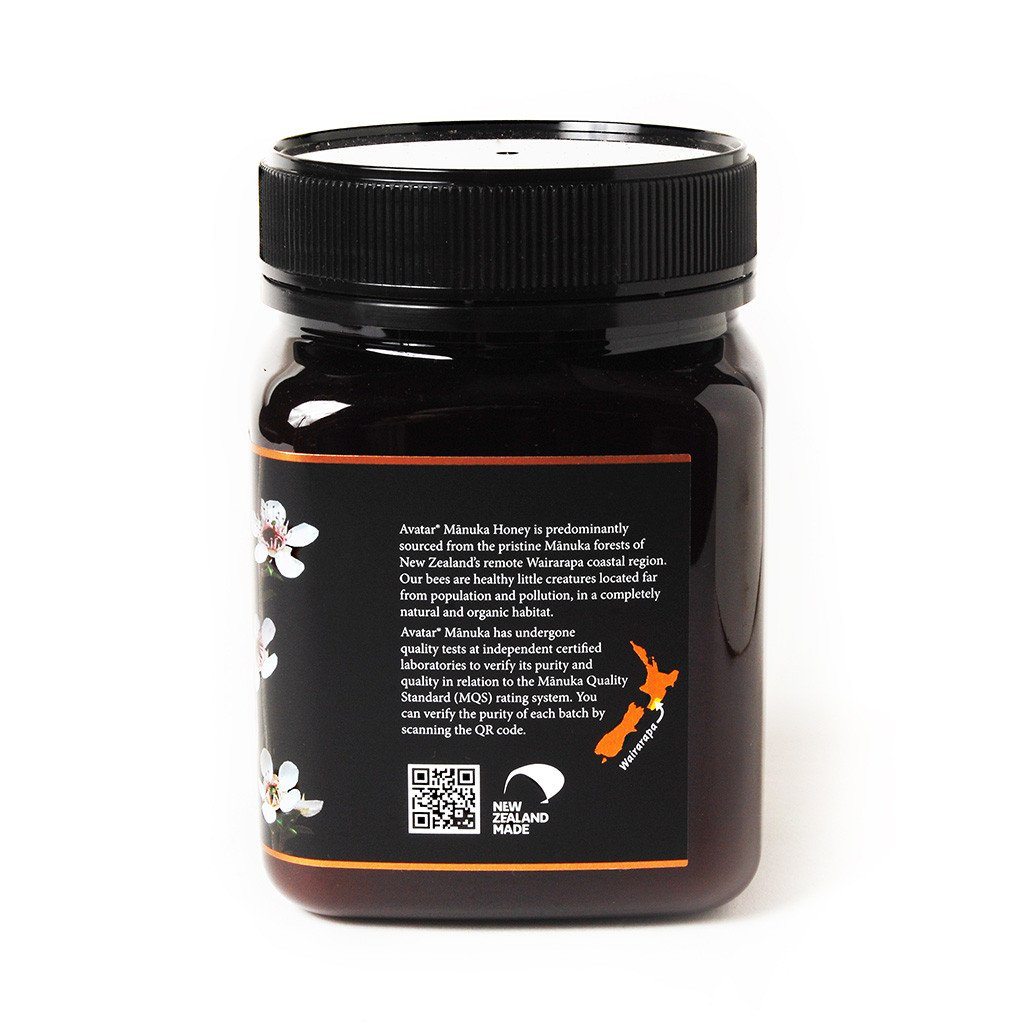 Manuka Honey MQS 5+ (MGO100+) 1kg Manuka Honey Avatar Honey NZ 