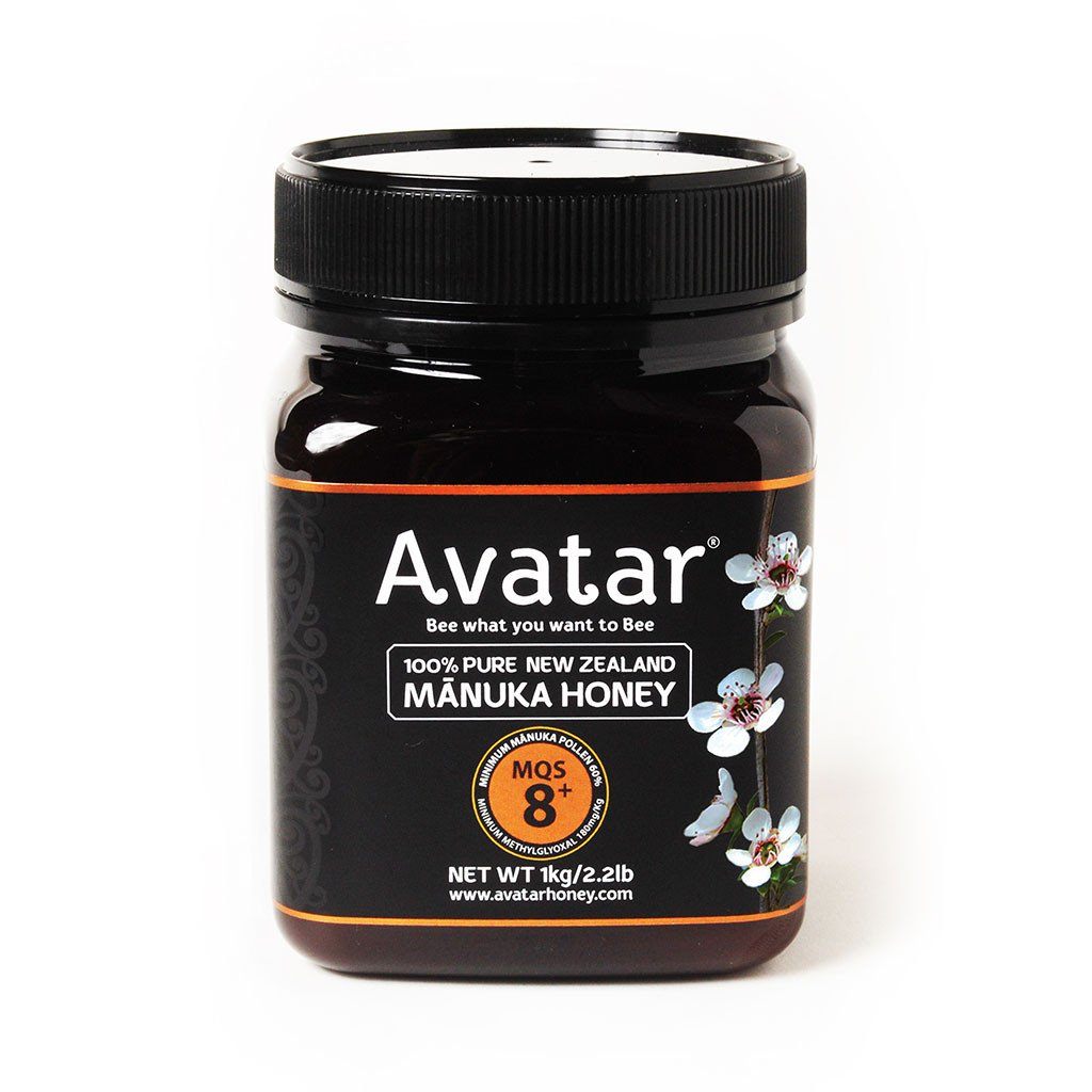 Manuka Honey MQS8+ MGO180+ 1KG Manuka Honey Avatar Honey NZ 